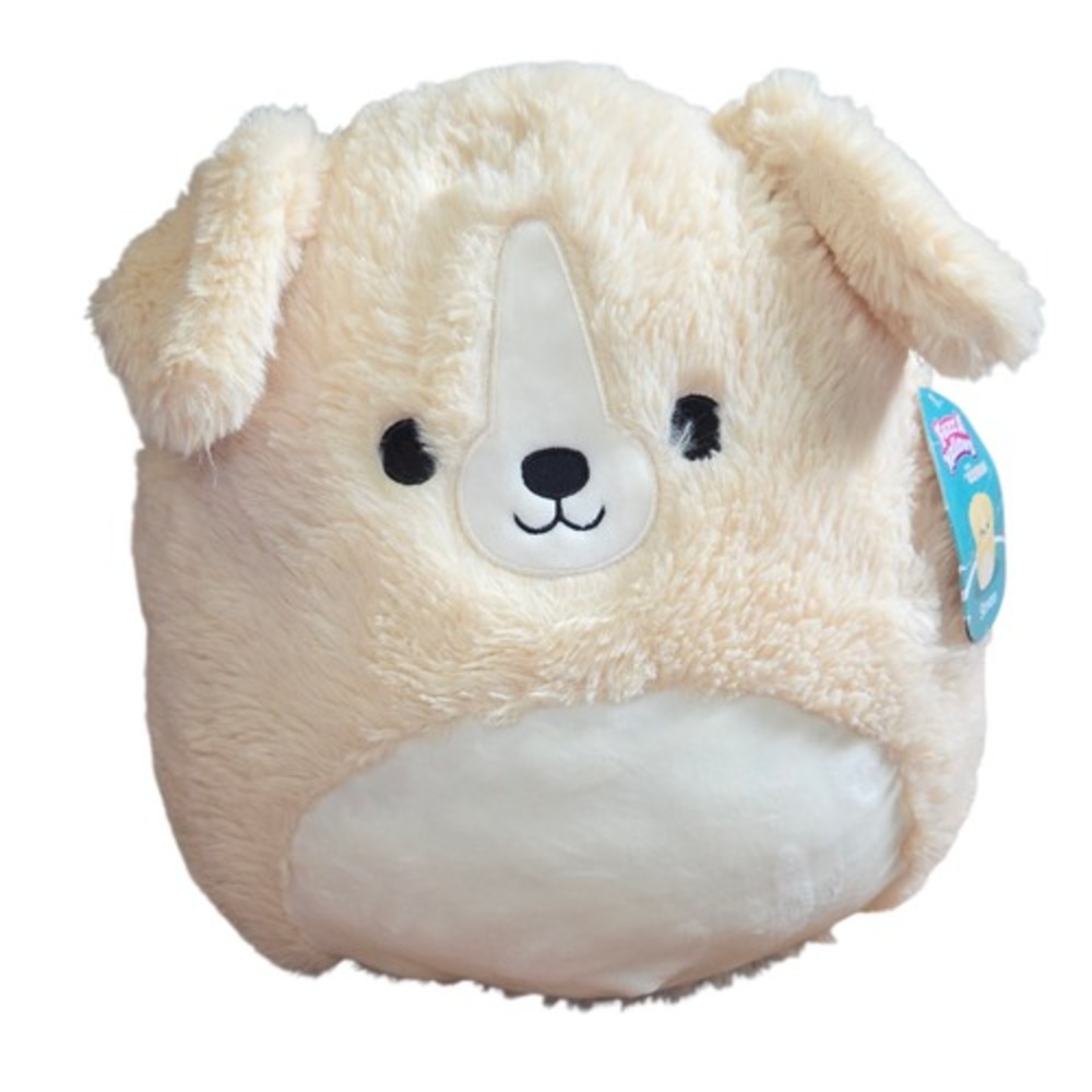 Squishmallow Fuzz A Mallows Stevon The Golden Retriever 12" Plush